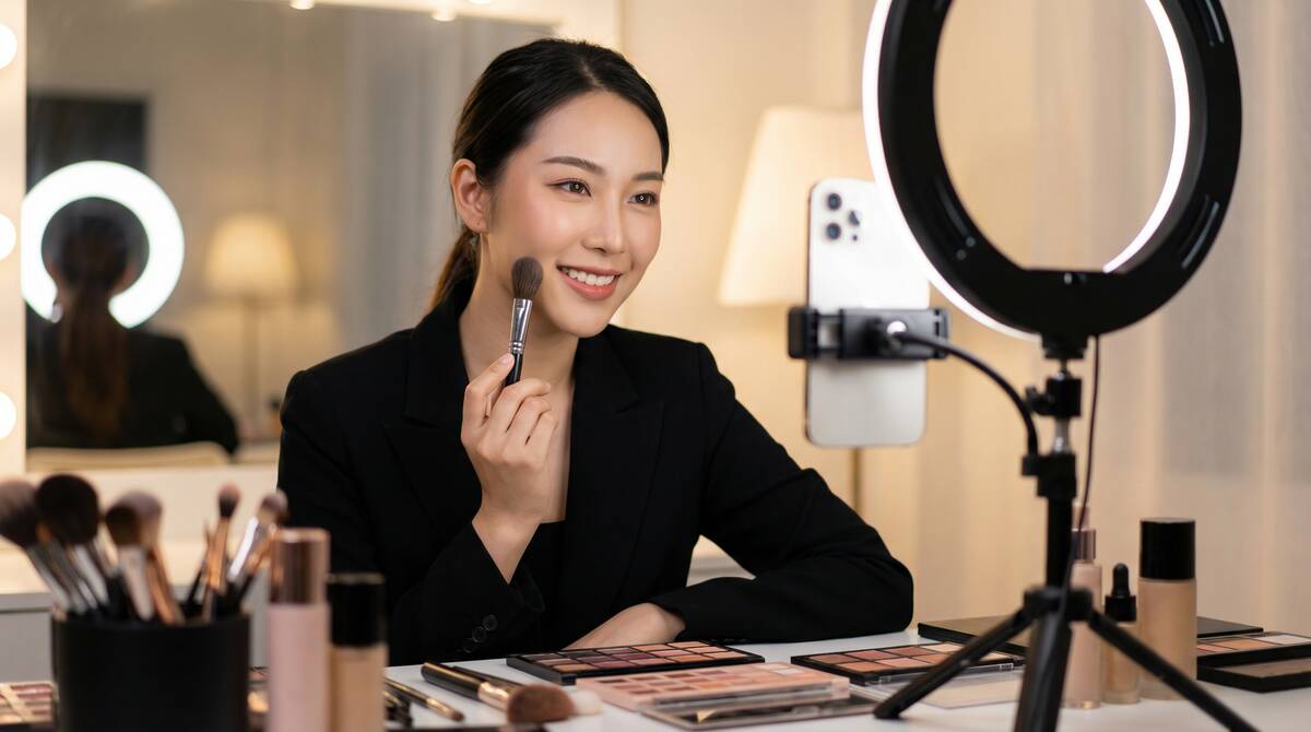 国产美妆视频教程